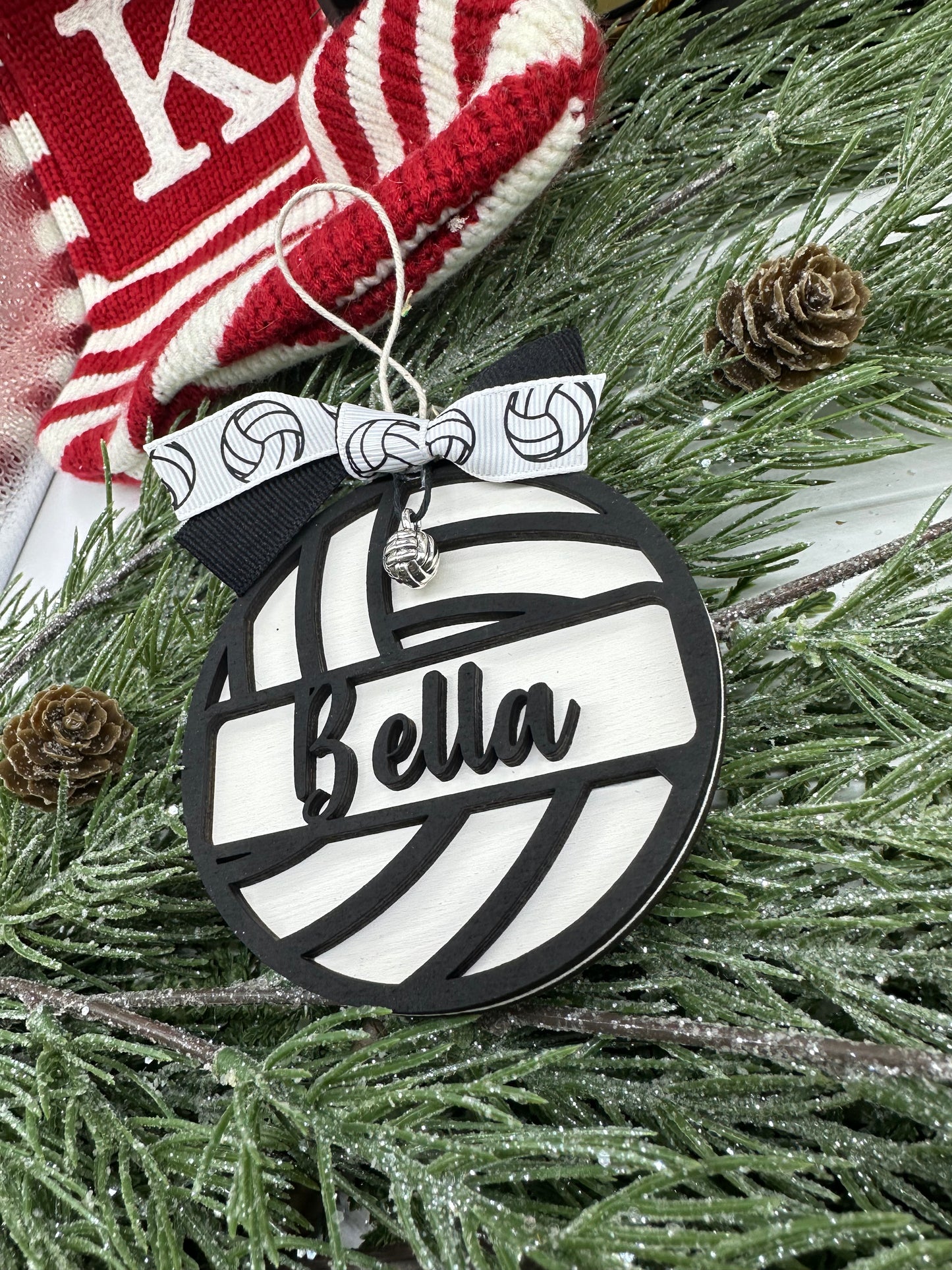 Sports Ball Ornament/ Bag Tag