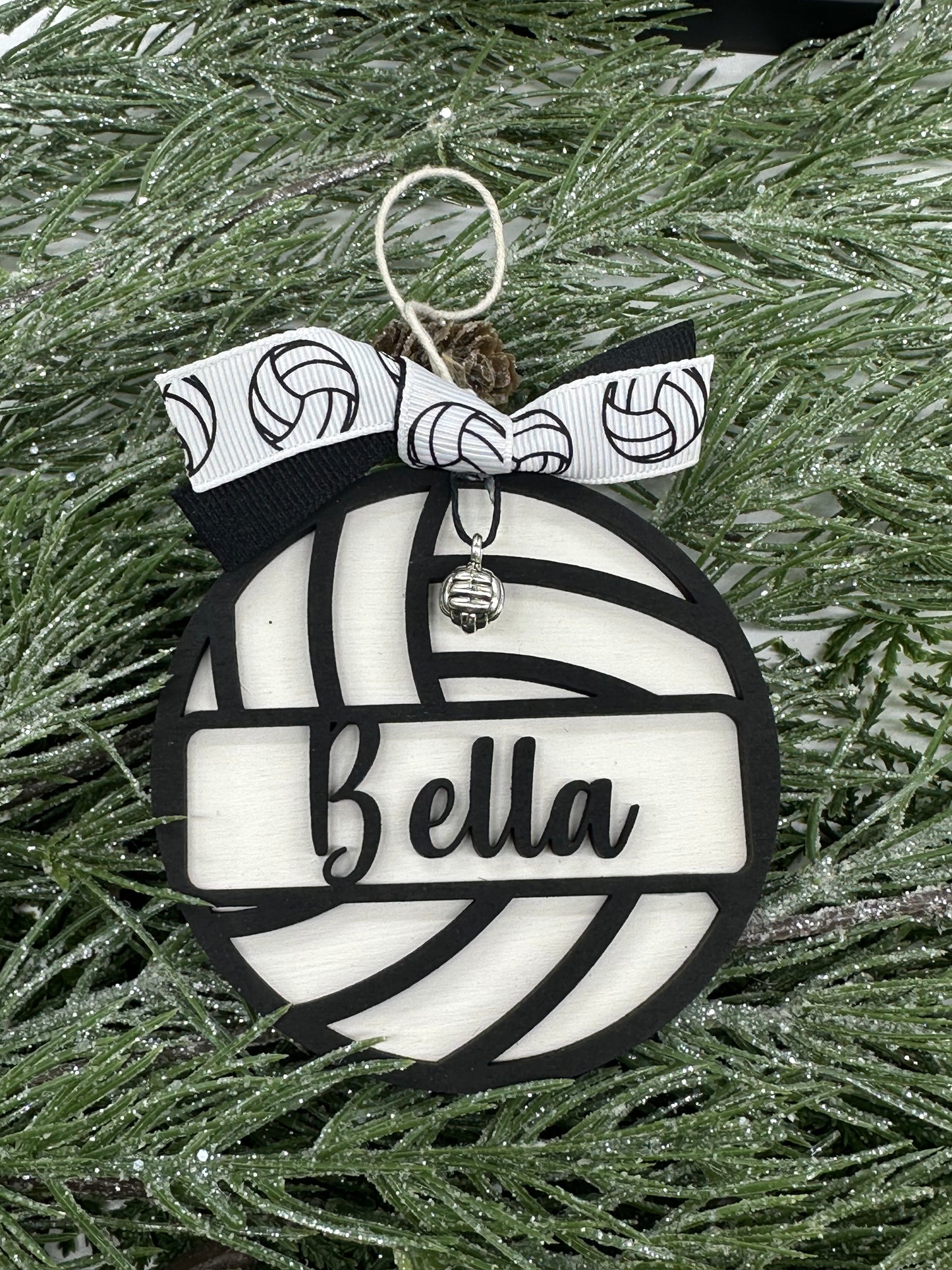 Sports Ball Ornament/ Bag Tag