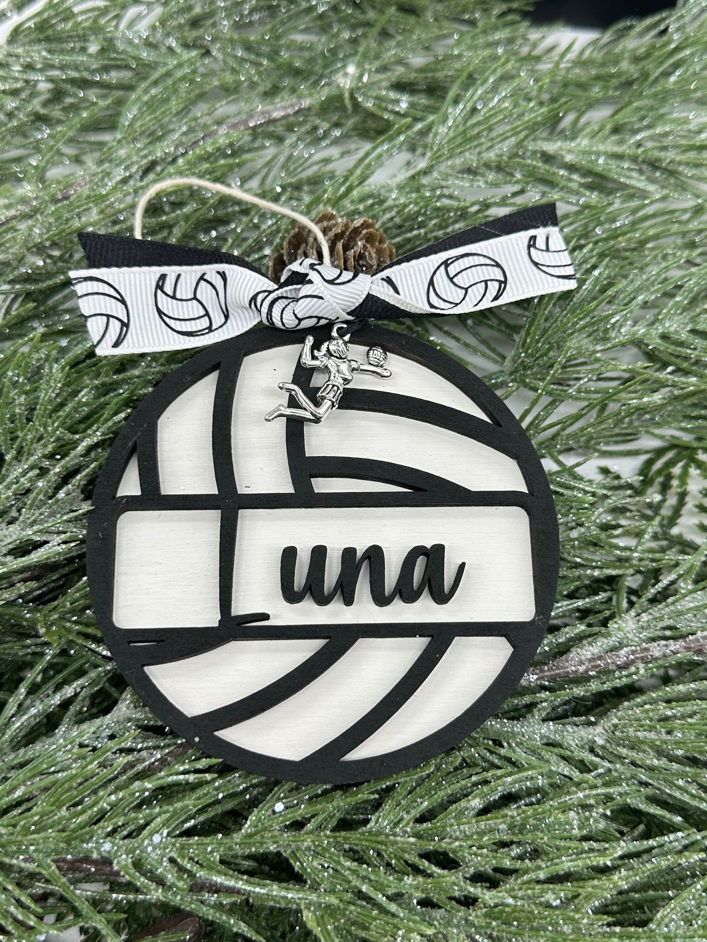 Sports Ball Ornament/ Bag Tag