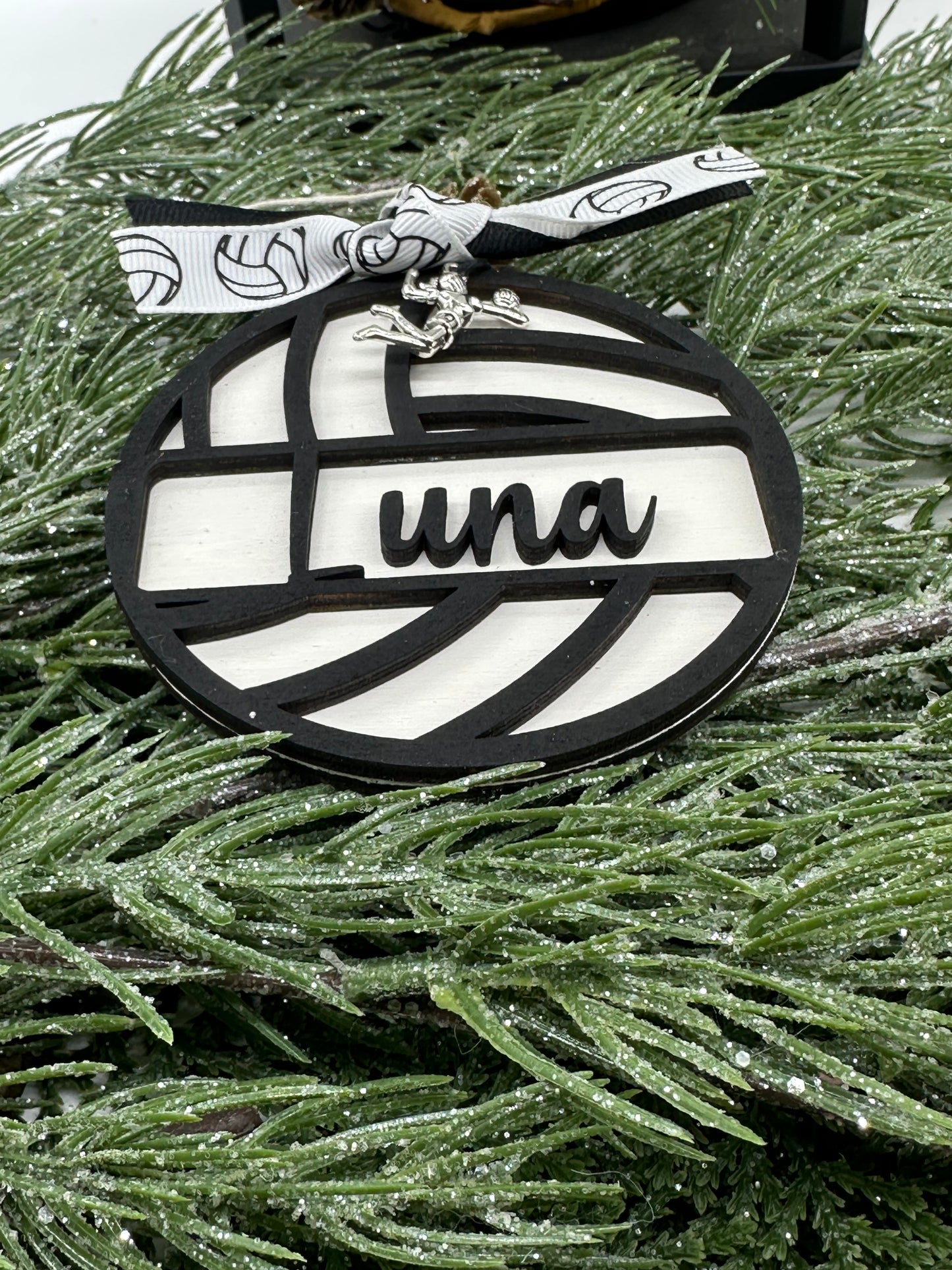 Sports Ball Ornament/ Bag Tag