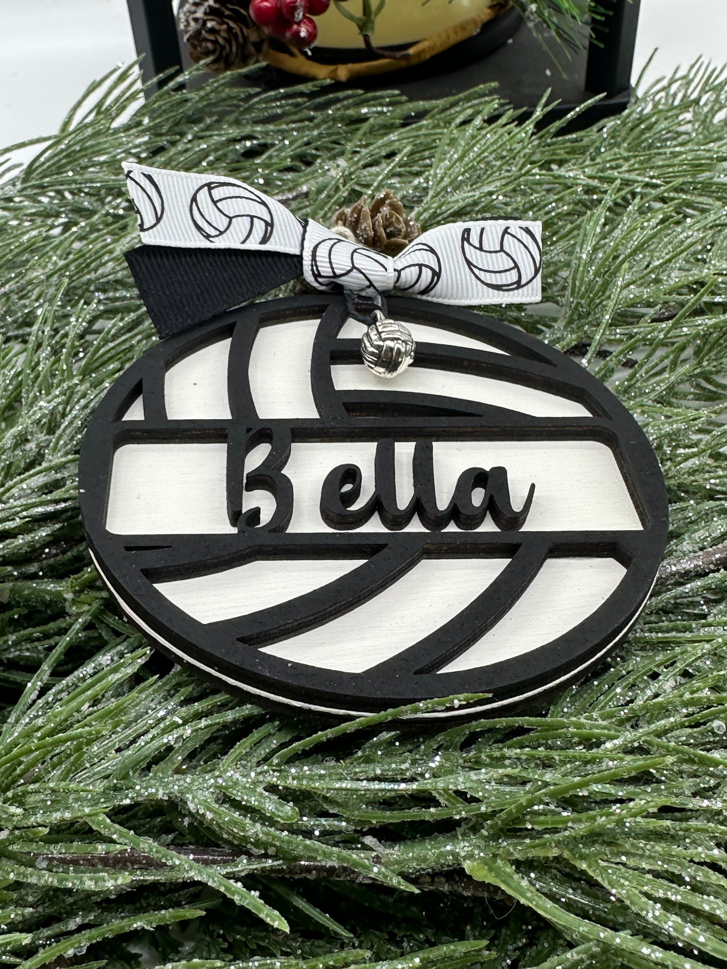 Sports Ball Ornament/ Bag Tag