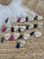 Personalized Heart Wine Glass Charm