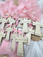 Personalized Wood Cross Tag