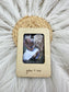 Wallet Size Instant Photo Frame Magnet | Personalized Engraved Mini Wooden Photo Frame | Wedding Favor, Graduation Gift, Drive Safe Frame