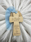 Personalized Sacrament Cross Ornament