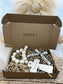 Personalized Wood Bead Rosary