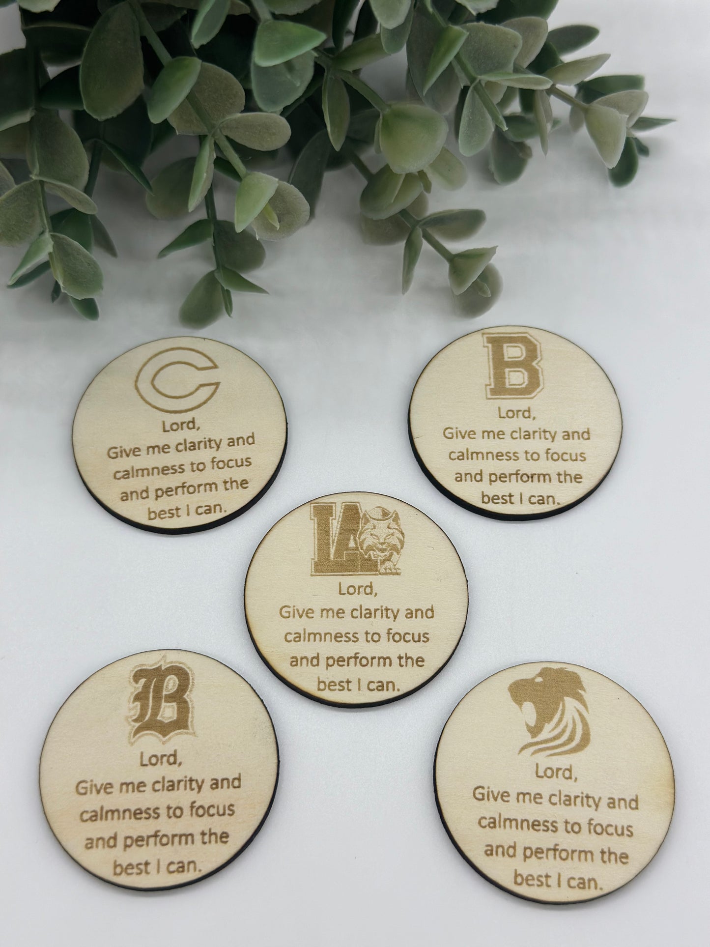 High School Prayer Coin