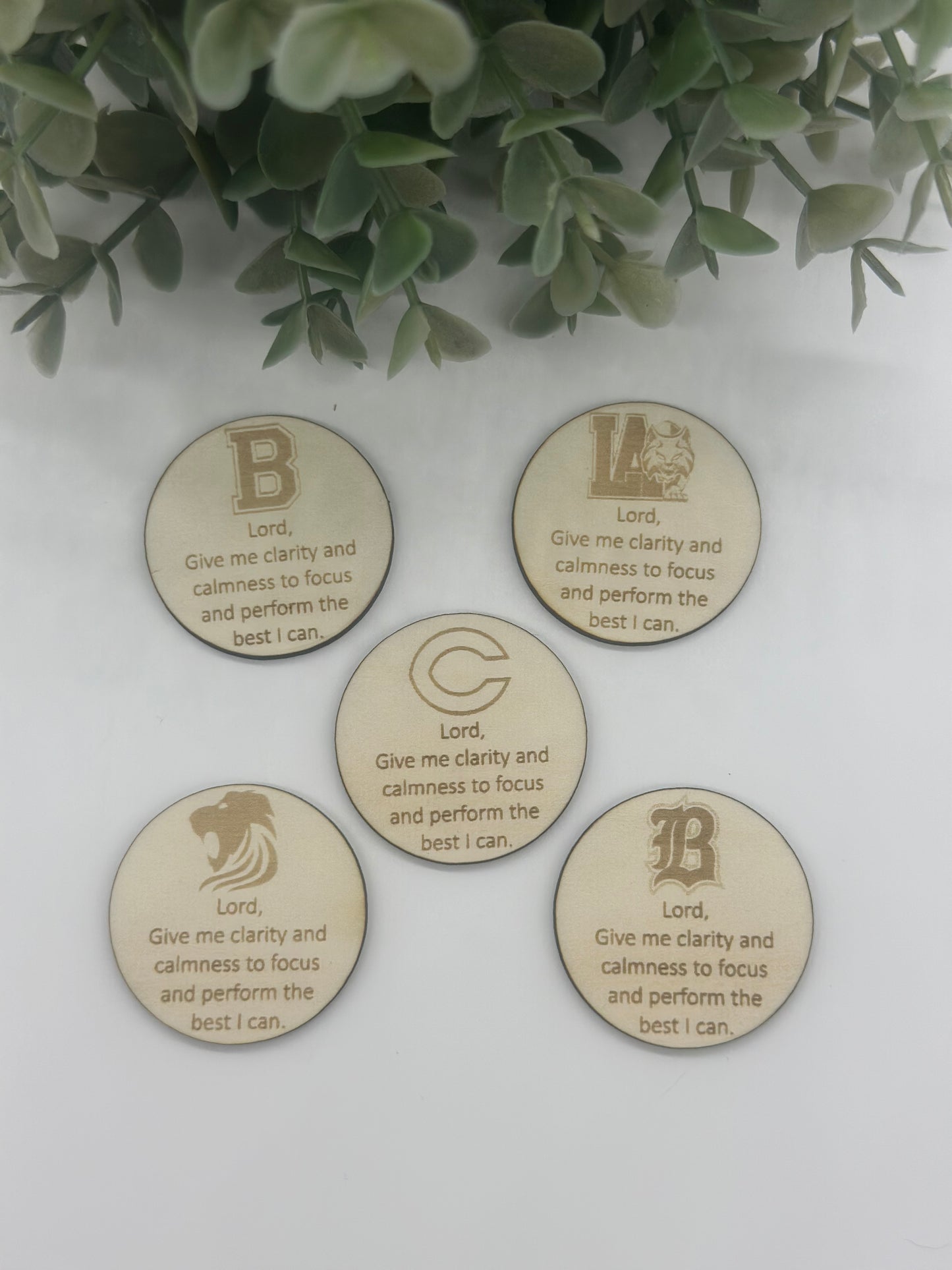 High School Prayer Coin