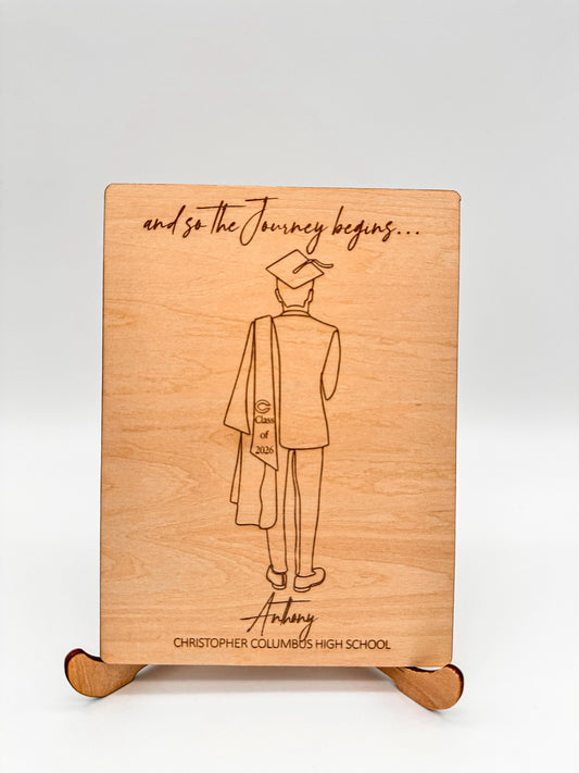 Grad Silhouette Sign