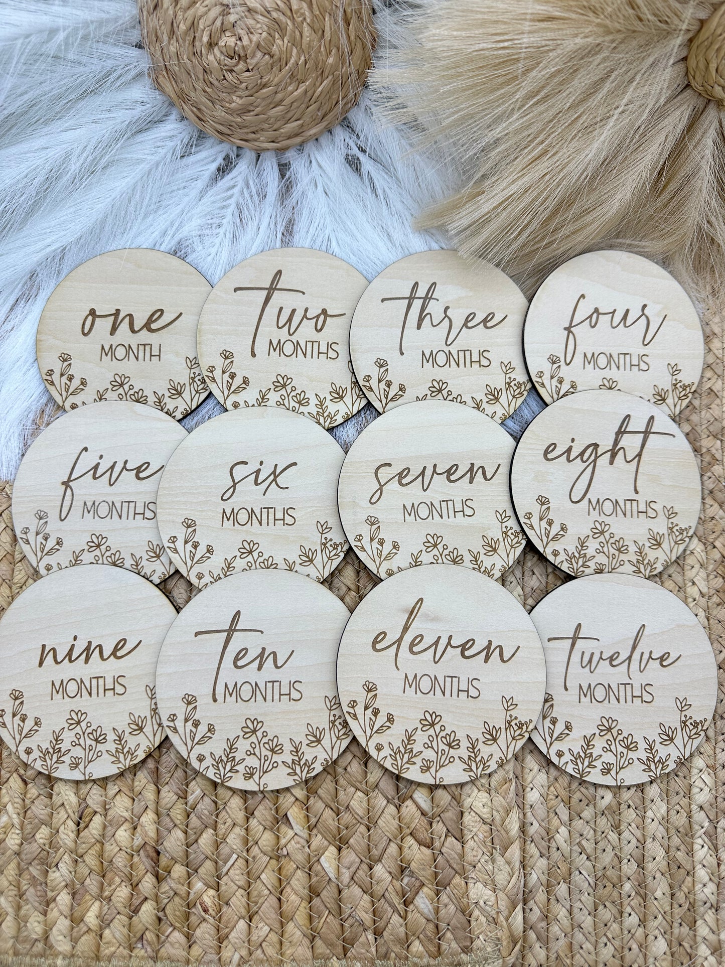 Personalized Baby Milestone Signs