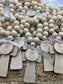 Our Mother Mary Wood Bead Decade Rosary: Catholic Prayer Beads | Baptism Gift
