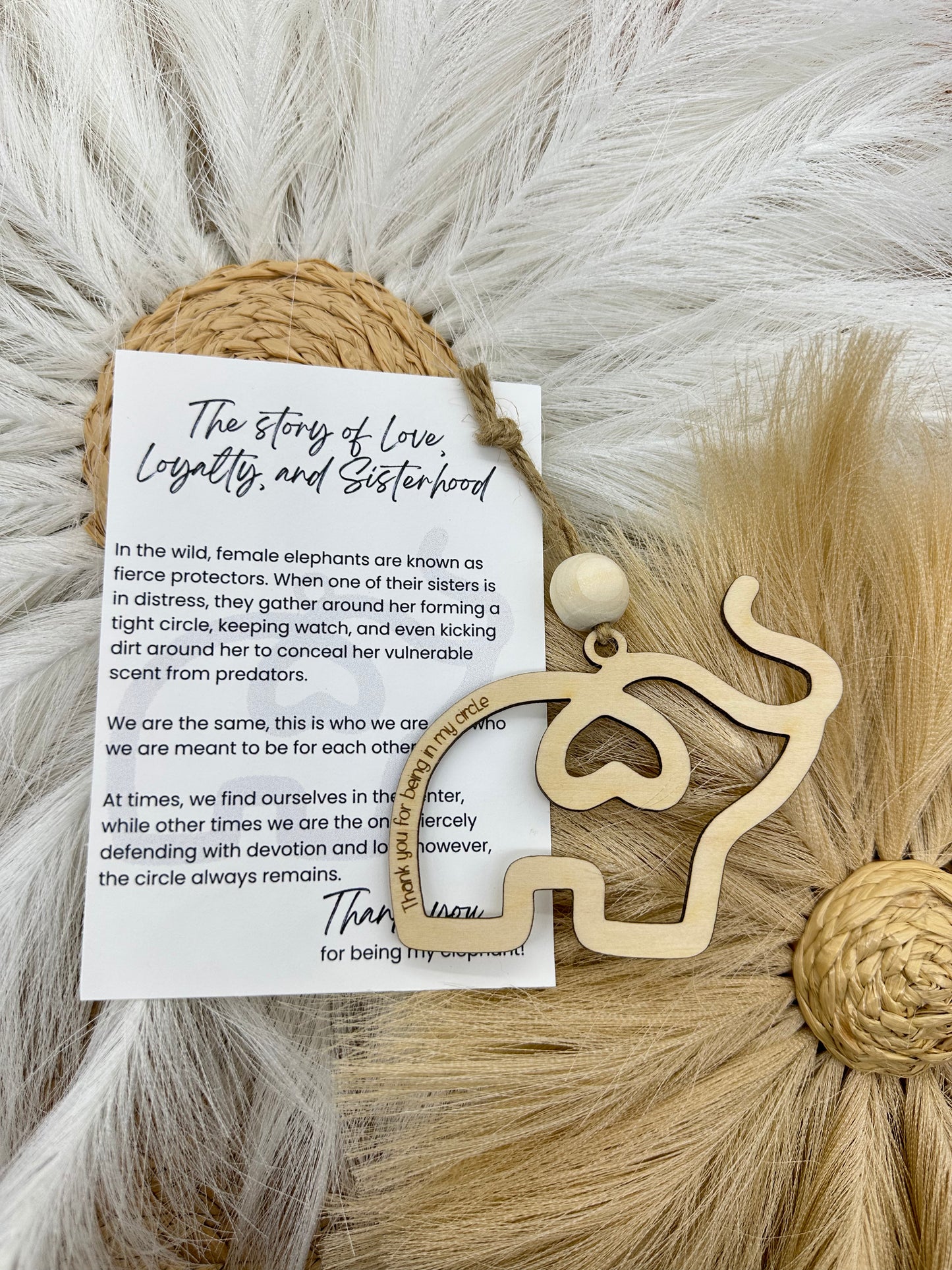 Friendship Elephant Ornament