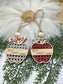 Rattan Apple Teacher Ornament