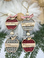 Rattan Apple Teacher Ornament
