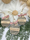 Rattan Apple Teacher Ornament