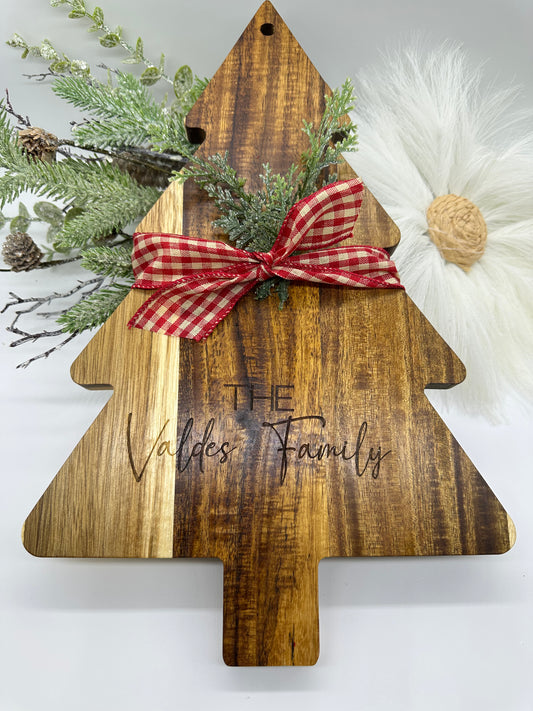 Christmas Tree Charcuterie Board