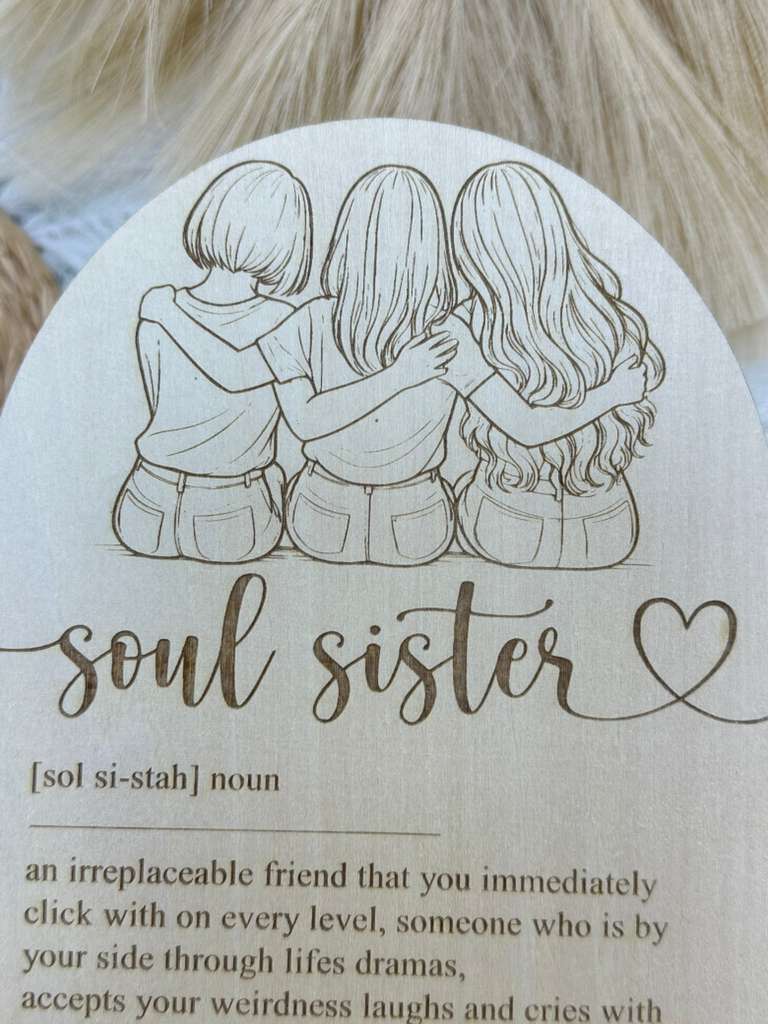 Personalized Soul Sister Sign