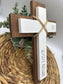 Personalized Wood Wall Cross: Baptism, First Communion, Nursery Decor
