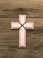 Personalized Wood Wall Cross: Baptism, First Communion, Nursery Decor