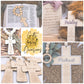 Personalized Wood Bead Decade Rosary: Catholic Prayer Beads, Baptism Gift