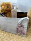 Personalized Wood Boo Basket Tag: Halloween Trick or Treat