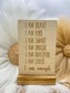 Motivational Desk Sign: Rustic Wood Office Decor - Empowering Gift