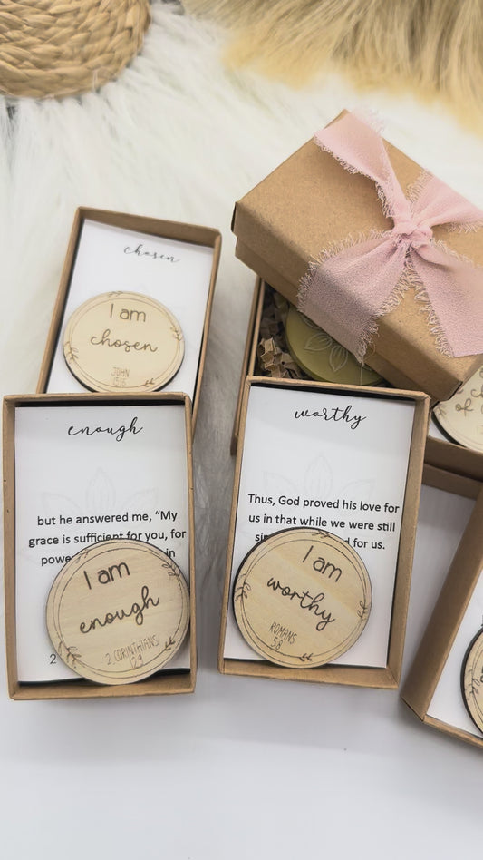 Mystery Prayer Coin | Faith-Inspired Surprise Catholic Gift | Encouraging Scripture Coin Keepsake