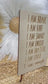 I Am Enough Wood Sign | Inspirational Affirmation Decor, Motivational Desk Sign, Self-Love Quote Engraved Sign